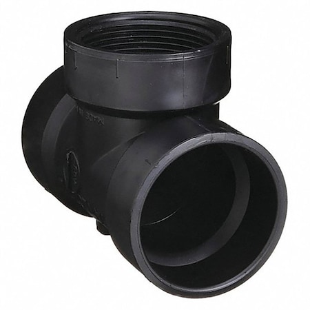 Thrifco Plumbing 2 Inch ABS Cleanout Tee, H x H x T 6792115